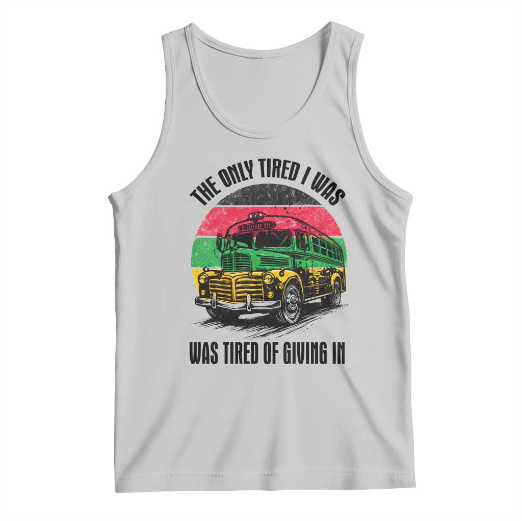 Rosa Parks Tired Of Giving In Tank Top Civil Bus Protest