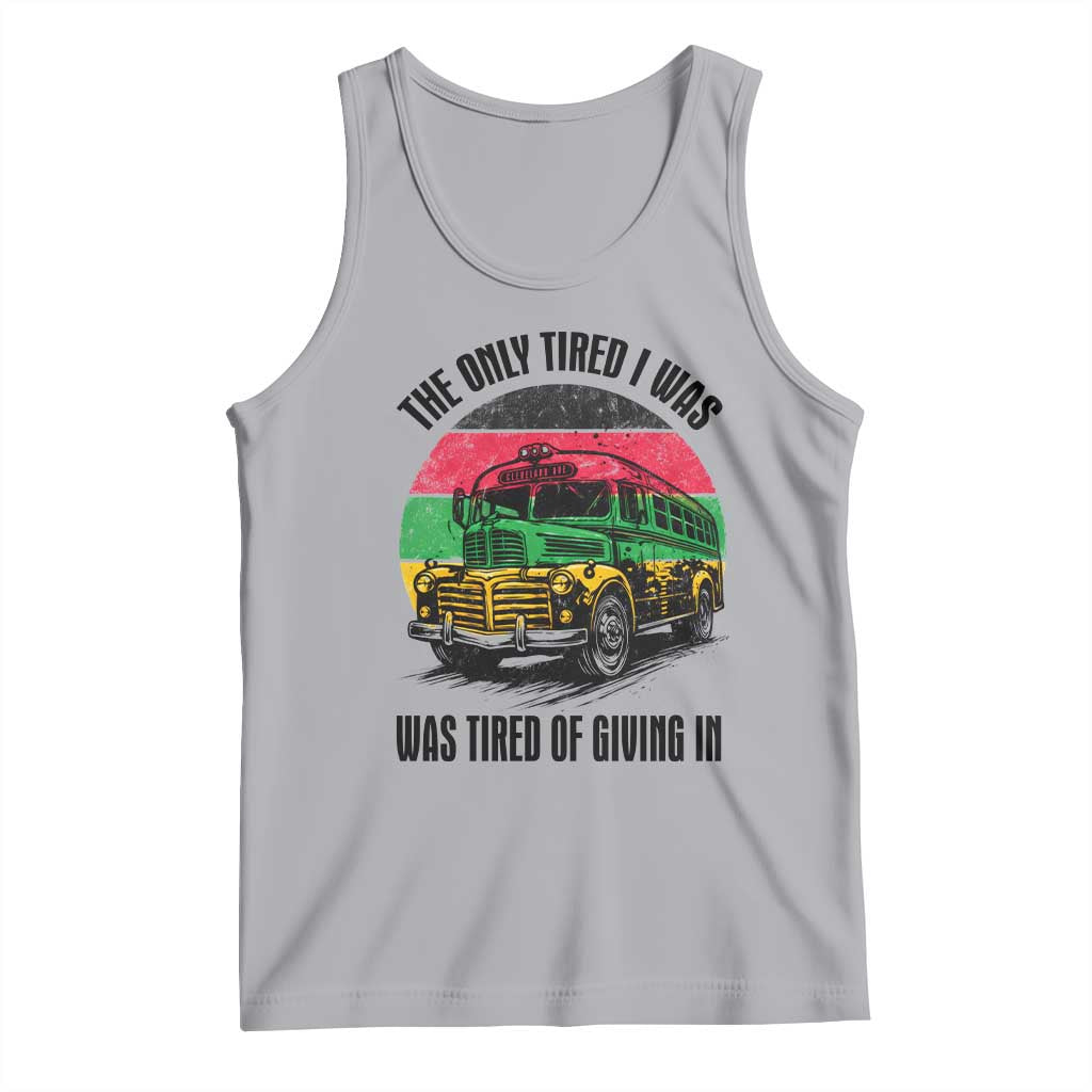 Rosa Parks Tired Of Giving In Tank Top Civil Bus Protest