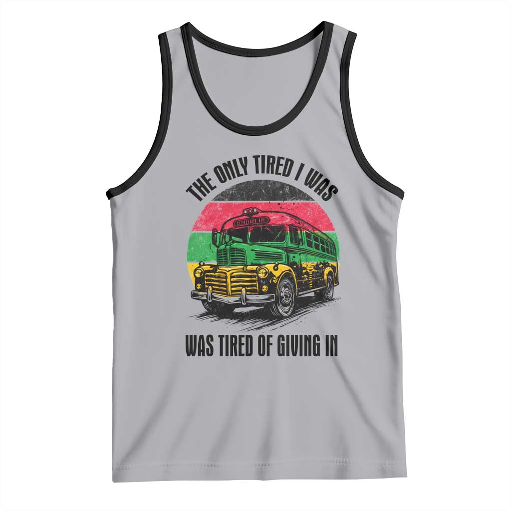 Rosa Parks Tired Of Giving In Tank Top Civil Bus Protest