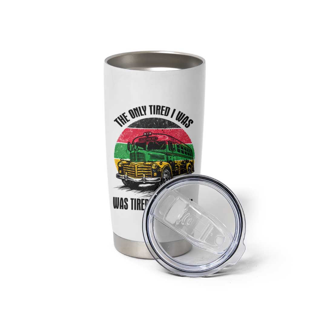 Rosa Parks Tired Of Giving In Tumbler Cup Civil Bus Protest