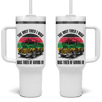 Rosa Parks Tired Of Giving In Tumbler With Handle Civil Bus Protest