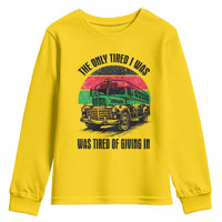 Rosa Parks Tired Of Giving In Youth Sweatshirt Civil Bus Protest