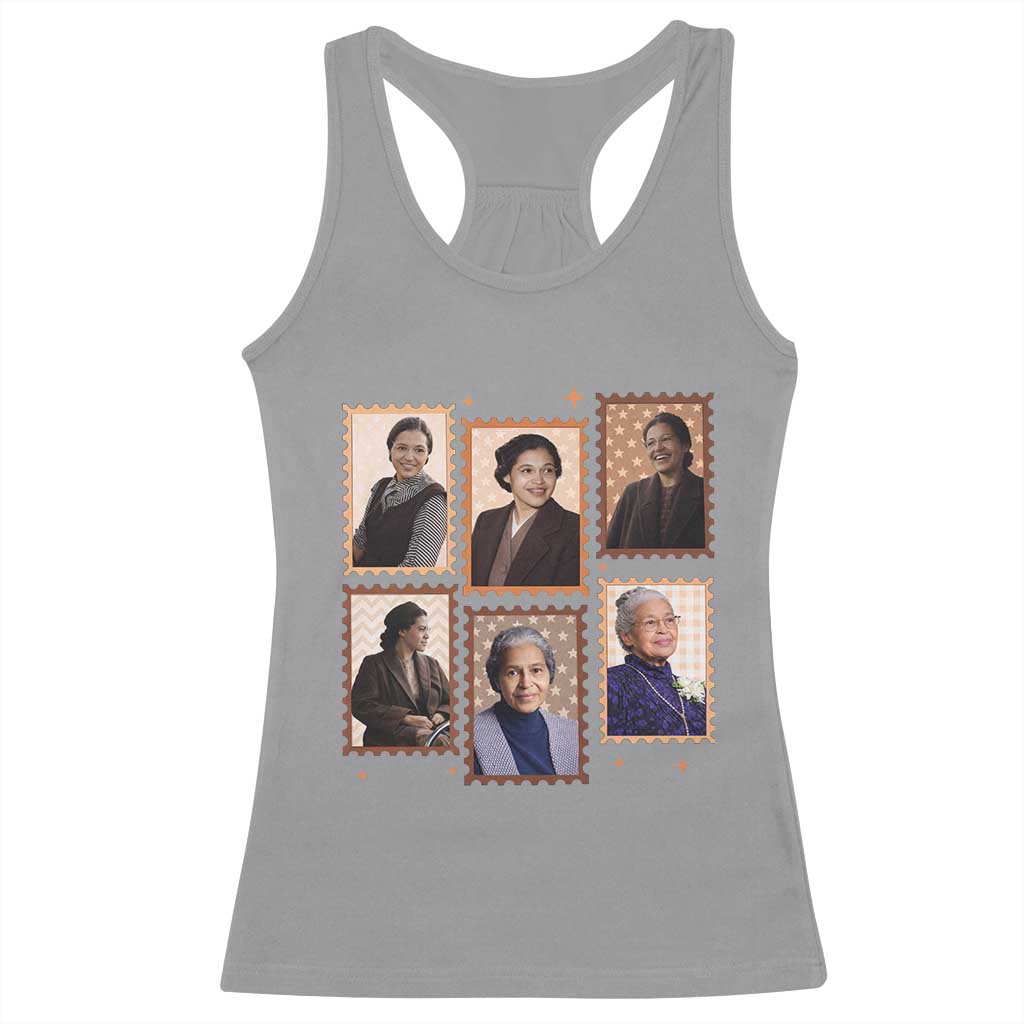 Rosa Parks Racerback Tank Top African American Civil Rights Legacy