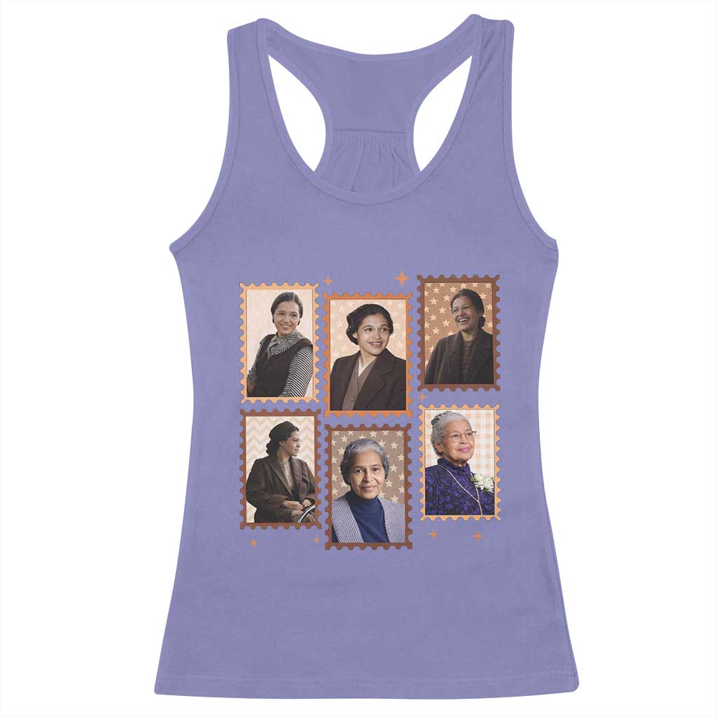 Rosa Parks Racerback Tank Top African American Civil Rights Legacy