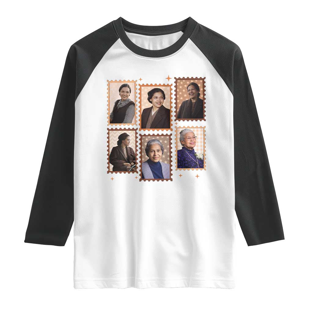 Rosa Parks Raglan Shirt African American Civil Rights Legacy