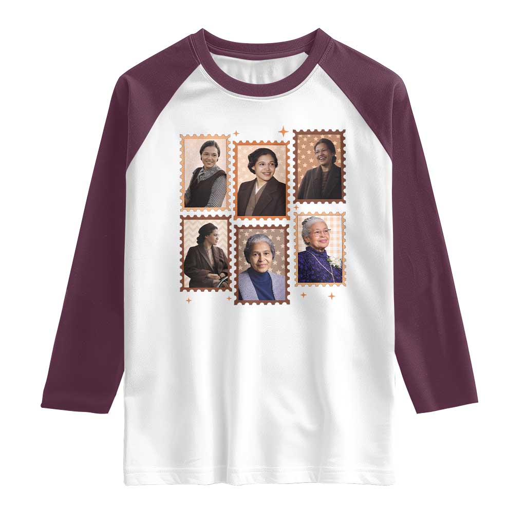 Rosa Parks Raglan Shirt African American Civil Rights Legacy