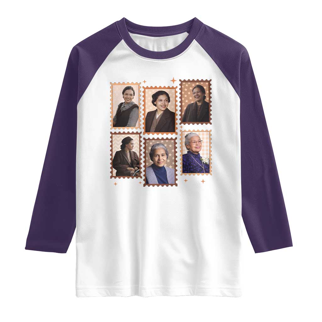 Rosa Parks Raglan Shirt African American Civil Rights Legacy