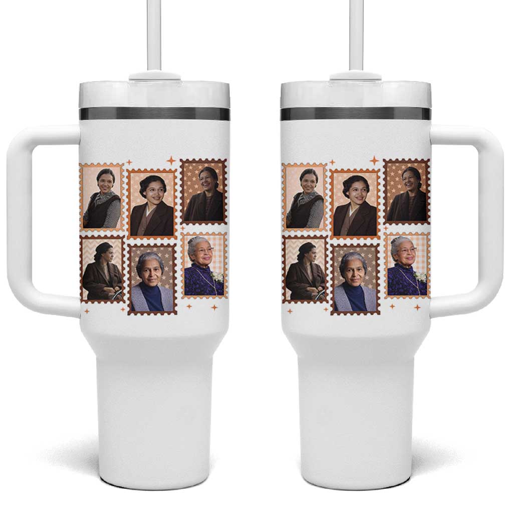 Rosa Parks Tumbler With Handle African American Civil Rights Legacy