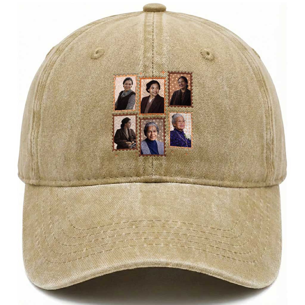 Rosa Parks Washed Cotton Baseball Cap African American Civil Rights Legacy