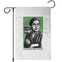 Rosa Parks Quote Garden Flag Never Be Fearful When It Is Right