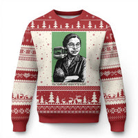 Rosa Parks Quote Ugly Christmas Sweater Never Be Fearful When It Is Right