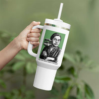 Rosa Parks Quote Tumbler With Handle Never Be Fearful When It Is Right