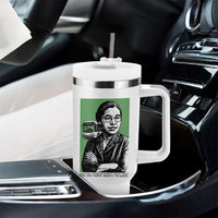 Rosa Parks Quote Tumbler With Handle Never Be Fearful When It Is Right