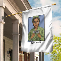 Nope Rosa Parks Garden Flag Female Empowerment History Gift