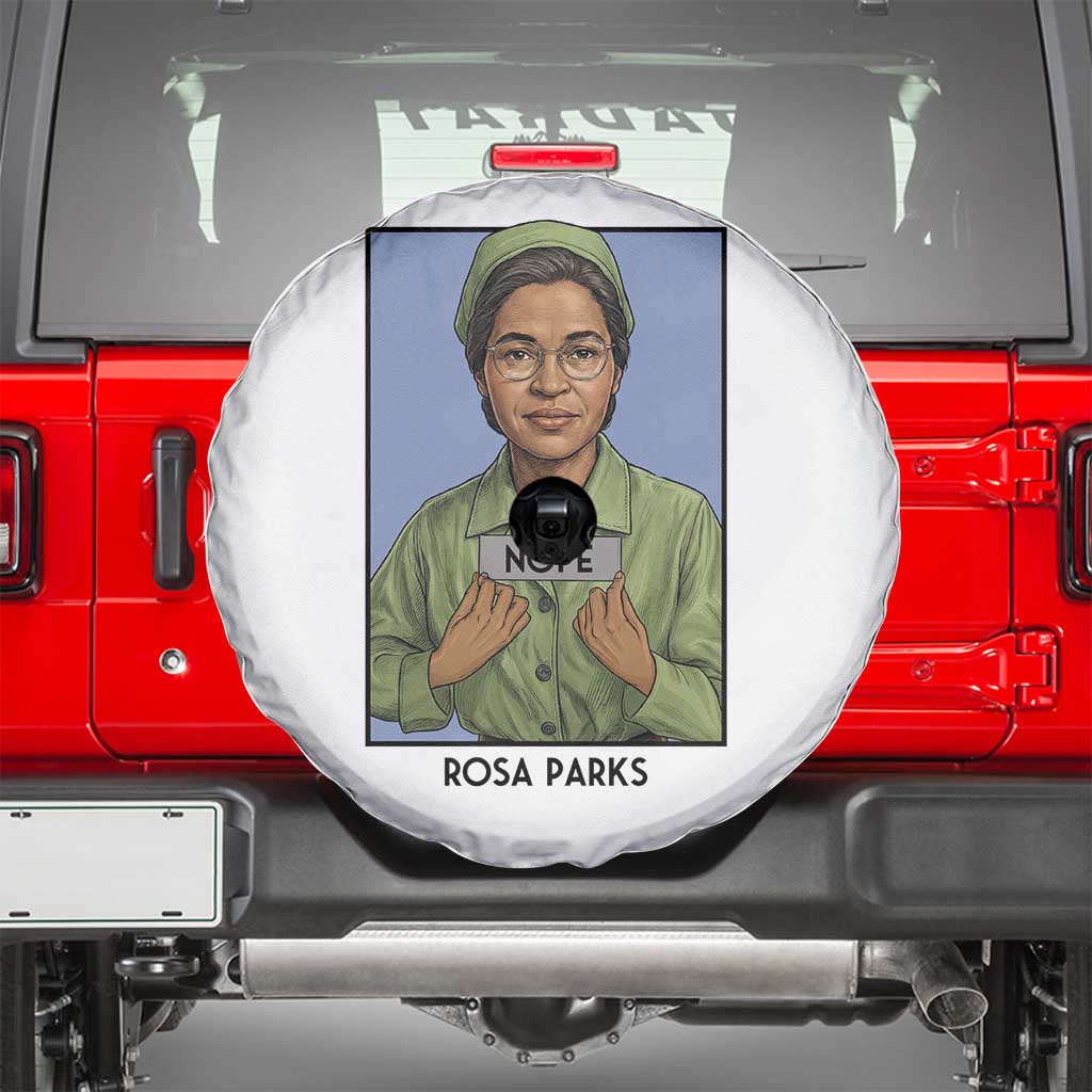 Nope Rosa Parks Spare Tire Cover Female Empowerment History Gift