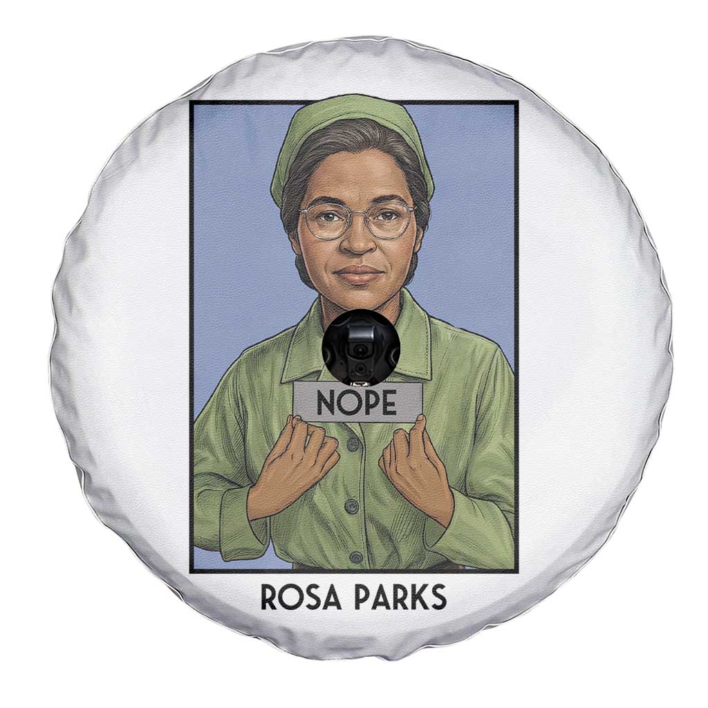 Nope Rosa Parks Spare Tire Cover Female Empowerment History Gift
