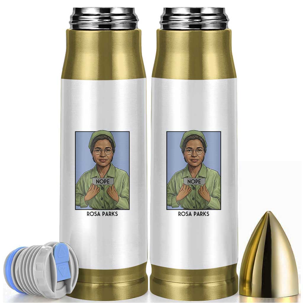 Nope Rosa Parks Bullet Tumbler Female Empowerment History Gift