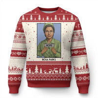 Nope Rosa Parks Ugly Christmas Sweater Female Empowerment History Gift
