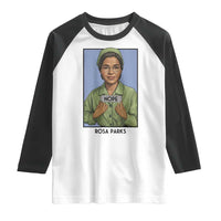 Nope Rosa Parks Raglan Shirt Female Empowerment History Gift