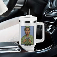 Nope Rosa Parks Tumbler With Handle Female Empowerment History Gift