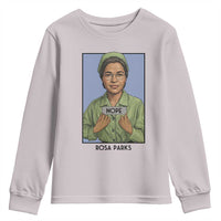 Nope Rosa Parks Youth Sweatshirt Female Empowerment History Gift