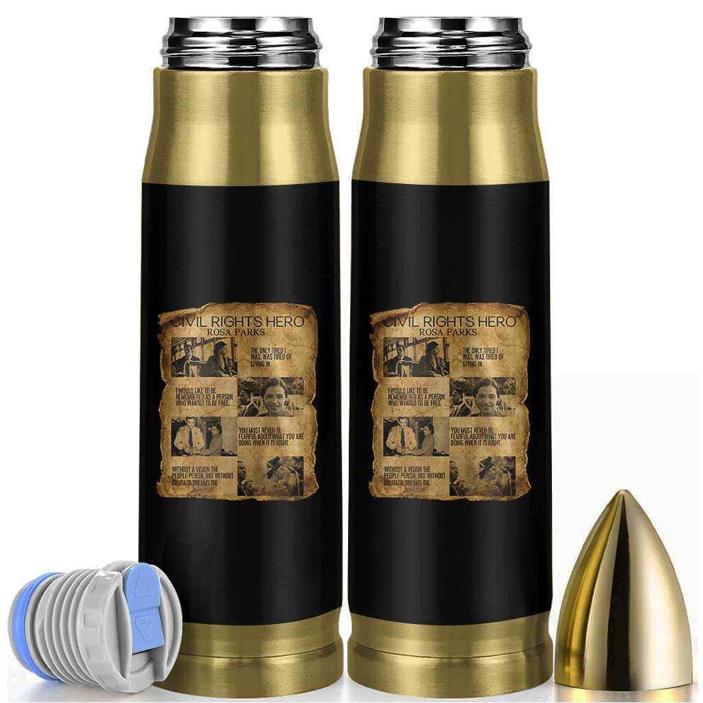 Rosa Parks Quote Bullet Tumbler Civil Rights History Hero