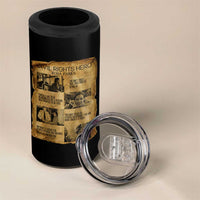 Rosa Parks Quote 4 in 1 Can Cooler Tumbler Civil Rights History Hero