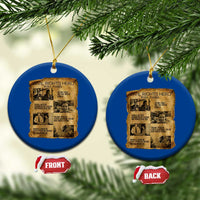 Rosa Parks Quote Ceramic Ornament Civil Rights History Hero