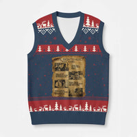 Rosa Parks Quote V-Neck Knit Sweater Vest Civil Rights History Hero