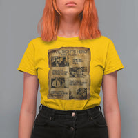 Rosa Parks Quote T Shirt For Women Civil Rights History Hero