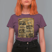 Rosa Parks Quote T Shirt For Women Civil Rights History Hero