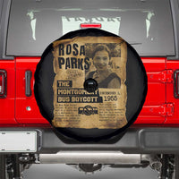 Vintage Rosa Parks Spare Tire Cover Groovy Black History Month