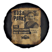 Vintage Rosa Parks Spare Tire Cover Groovy Black History Month