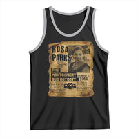 Vintage Rosa Parks Tank Top Groovy Black History Month