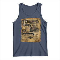 Vintage Rosa Parks Tank Top Groovy Black History Month