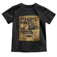 Vintage Rosa Parks Toddler T Shirt Groovy Black History Month