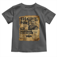 Vintage Rosa Parks Toddler T Shirt Groovy Black History Month