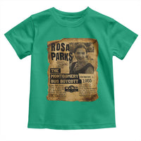 Vintage Rosa Parks Toddler T Shirt Groovy Black History Month