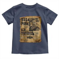 Vintage Rosa Parks Toddler T Shirt Groovy Black History Month