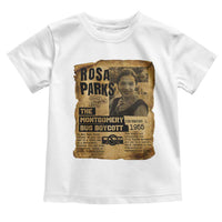 Vintage Rosa Parks Toddler T Shirt Groovy Black History Month