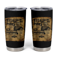 Vintage Rosa Parks Tumbler Cup Groovy Black History Month