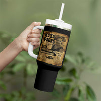 Vintage Rosa Parks Tumbler With Handle Groovy Black History Month