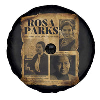 Vintage Rosa Parks Spare Tire Cover Women Empowerment Inspirational Quote