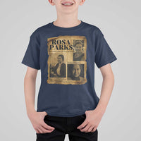 Vintage Rosa Parks T Shirt For Kid Women Empowerment Inspirational Quote