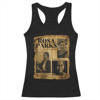 Vintage Rosa Parks Racerback Tank Top Women Empowerment Inspirational Quote