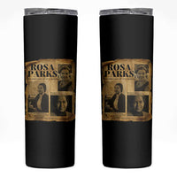 Vintage Rosa Parks Skinny Tumbler Women Empowerment Inspirational Quote
