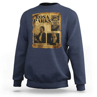 Vintage Rosa Parks Sweatshirt Women Empowerment Inspirational Quote