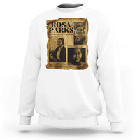 Vintage Rosa Parks Sweatshirt Women Empowerment Inspirational Quote
