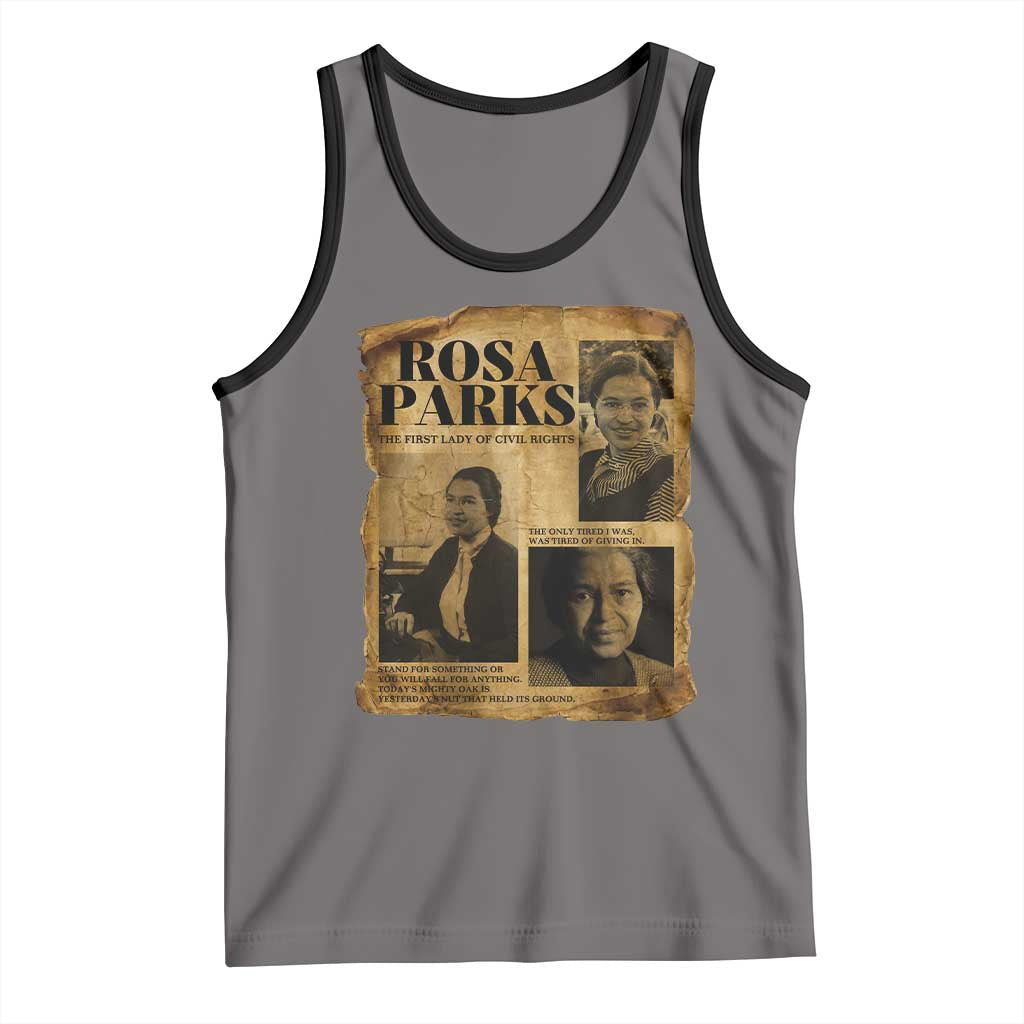 Vintage Rosa Parks Tank Top Women Empowerment Inspirational Quote