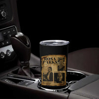 Vintage Rosa Parks Tumbler Cup Women Empowerment Inspirational Quote